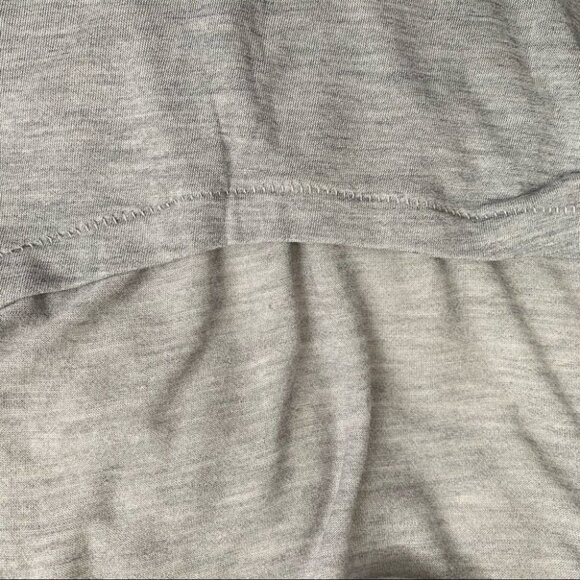 Revolve One Teaspoon Cropped Top long sleeve Casual Basic Neutral Gray Size XXS - Picture 7 of 12